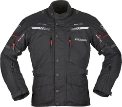 Modeka Motorradjacke Winslow Rot/Schwarz/Grau/Dunkelgrau/Weiß