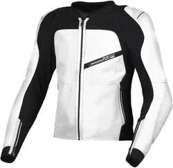 Macna Funktionsjacke Korus Protektorenjacke Grau/Schwarz/Weiß/Rot