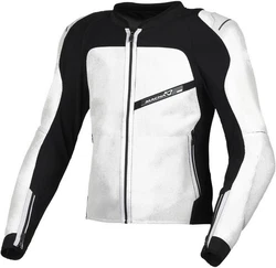 Macna Funktionsjacke Korus Protektorenjacke Grau/Schwarz/Weiß/Rot