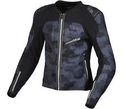 Macna Funktionsjacke Korus Protektorenjacke Hellblau/Grau/Lila/Blau/Grün