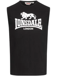 Lonsdale T-Shirt Clopton Rot/Schwarz/Grün/Braun