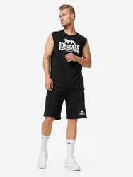 Lonsdale T-Shirt Clopton Rot/Schwarz/Grün/Braun