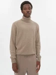 GOBI Cashmere Rollkragenpullover Basic Naturfarbe