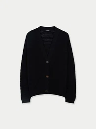 Strickjacke Strickjacke aus Baumwolle und Kaschmir