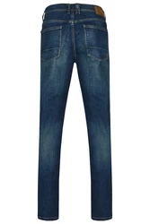camel active 5-Pocket-Jeans Houston Dunkelblau/Hellblau/Blau