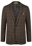Calamar Sakko Style Cotton Check Braun/Dunkelbraun/Grau