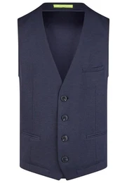 Anzugweste Cotton Blend Sakko Weste