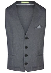Calamar Anzugweste Cotton 2-Tone Sakko Dunkelgrau/Hellgrau/Grau/Dunkelblau/Hellblau