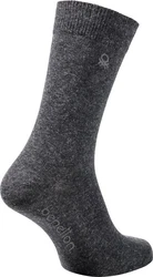 United Colors of Benetton Langsocken Dunkelgrau/Grau/Schwarz