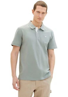 TOM TAILOR Poloshirt Grün/Hellgrün TOM TAILOR Poloshirt Grün/Hellgrün