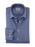 OLYMP Businesshemd Level Five body fit mit Struktur Dunkelblau/Pastell/Blau/Grau/Hellblau