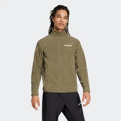 adidas TERREX Fleecejacke MT ESS FZ FL Dunkelgrün/Khaki