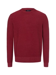 Andrew James Strickpullover Rot/Dunkelrot