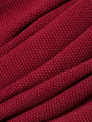 Andrew James Strickpullover Rot/Dunkelrot