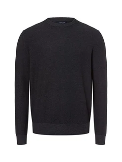 Andrew James Strickpullover Dunkelblau/Dunkelgrau/Schwarz/Grau