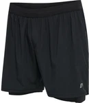 hummel NewLine Laufshorts Core 2-IN-1 Short Running Schwarz/Dunkelblau/Grau/Grün/Dunkelgrau