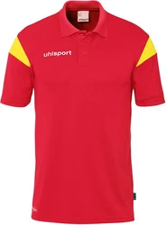 uhlsport Poloshirt Squad 27 Dunkelrot/Rot