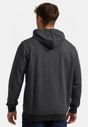 Indicode Sweatjacke INBaustian Dunkelgrau/Grau/Hellgrau