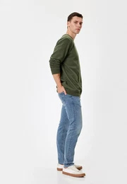 Slim-fit-Jeans Normale Leibhhe Slim