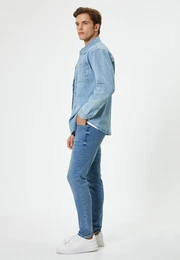 Skinny-fit-Jeans Normale Leibhhe Skinny
