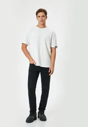 Slim-fit-Jeans Normale Leibhhe Slim
