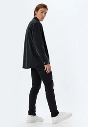 Slim-fit-Jeans Normale Leibhhe Slim