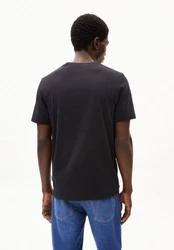 Armedangels Print-Shirt JAAMES COLORED Schwarz