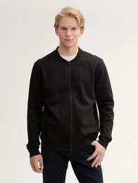 Sweatjacke Bomberjacke mit Taschen
