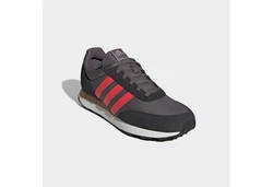 adidas Run 60s 3.0 Leather Shoes Hellgrau/Braun/Lila/Dunkelgrau/Rot
