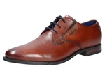 bugatti Schnürschuh Klassischer Schnitt Braun/Orange/Hellblau/Beige
