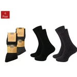 NERS Arbeitssocken Wintersocken Extra Warm Schwarz/Grau