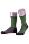 JD J. Dirks Trachtensocken Wandersocken - OUTDOOR II anthrazit/smaragd