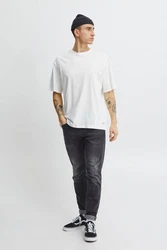 Blend T-Shirt BLEND BHTee Weiß/Creme