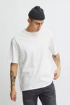 Blend T-Shirt BLEND BHTee Weiß/Creme