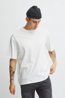 Blend T-Shirt BLEND BHTee Weiß/Creme Blend T-Shirt BLEND BHTee Weiß/Creme