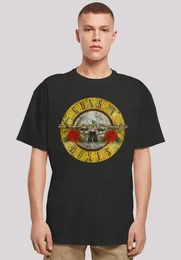 T-Shirt Guns 'n' Roses Vintage Logo Black Premium Qualitt