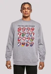 F4NT4STIC Sweatshirt The Rolling Stones Voodoo Lounge Grau/Silber