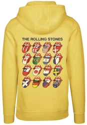 F4NT4STIC Kapuzenpullover The Rolling Stones Voodoo Lounge Tongues Gelb