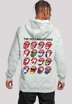 F4NT4STIC Kapuzenpullover The Rolling Stones Voodoo Lounge Tongues Grau