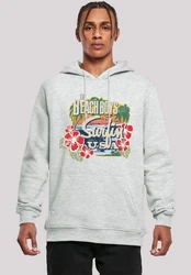 F4NT4STIC Kapuzenpullover The Beach Boys Musik Band Hellgrau/Grau/Mintgrün/Silber