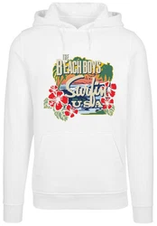 F4NT4STIC Kapuzenpullover The Beach Boys Musik Band Rot/Creme/Grün/Weiß