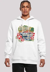 F4NT4STIC Kapuzenpullover The Beach Boys Musik Band Rot/Creme/Grün/Weiß