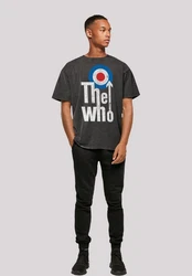 F4NT4STIC T-Shirt The Who Rock Band Weiß/Dunkelgrau/Braun/Orange/Schwarz/Grau/Mischfarben