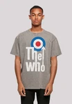 F4NT4STIC T-Shirt The Who Rock Band Weiß/Grau/Braun/Orange