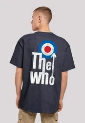 F4NT4STIC T-Shirt The Who Rock Band Blau/Dunkelblau/Weiß/Hellblau/Grau
