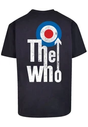 F4NT4STIC T-Shirt The Who Rock Band Blau/Dunkelblau/Weiß/Hellblau/Grau