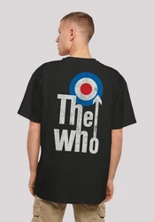 F4NT4STIC T-Shirt The Who Rock Band Weiß/Schwarz/Braun/Orange