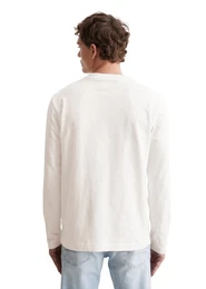 Langarmshirt in Heavy-Slub-Jersey-Qualitt