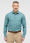 Eterna Langarmhemd Hemd 2132 F171 Türkis/Hellblau/Blau/Grün