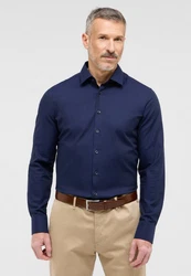 Eterna Langarmhemd Hemd 2132 F171 Dunkelblau